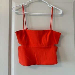 Zara Cropped Tank Top